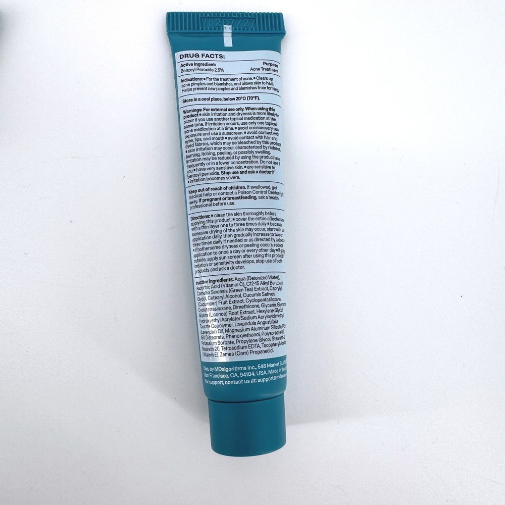 MDacne Customized Skincare Set Blue Acne Treatm Cleanser Moisturizer Night Cream - Picture 6 of 8